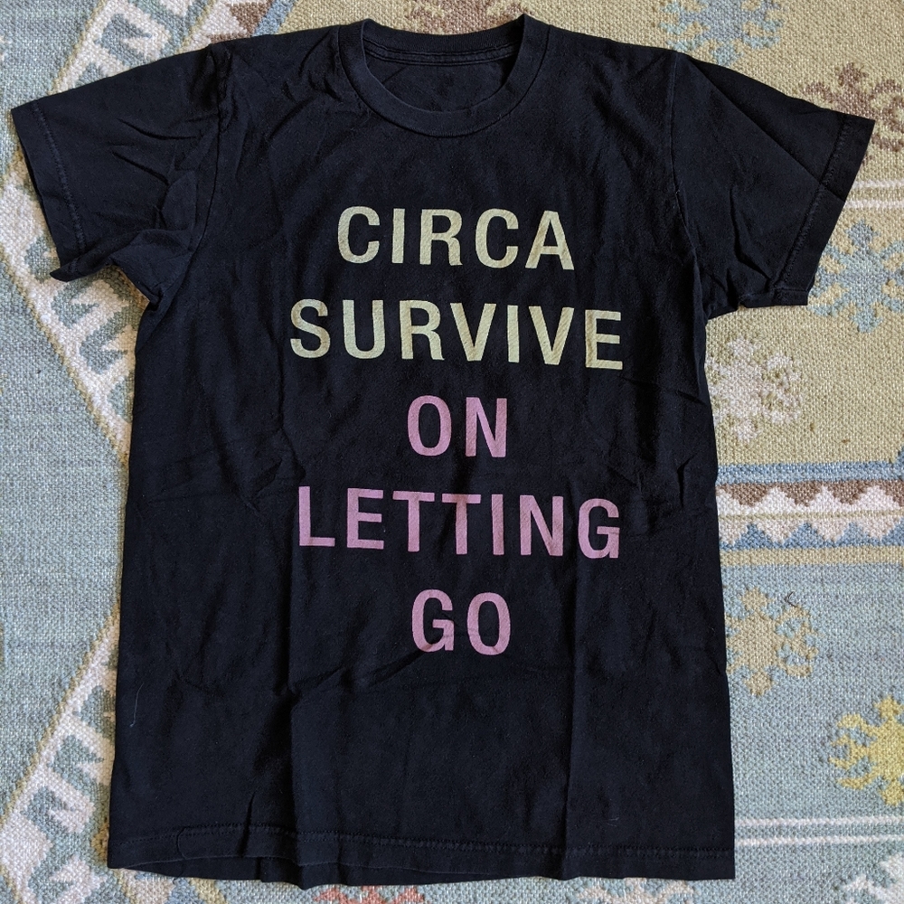 Circa Survive On Letting Go tee